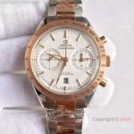 (OM)Replica Swiss Omega Speedmaster 9301 44mm 2-Tone Rose Gold watch